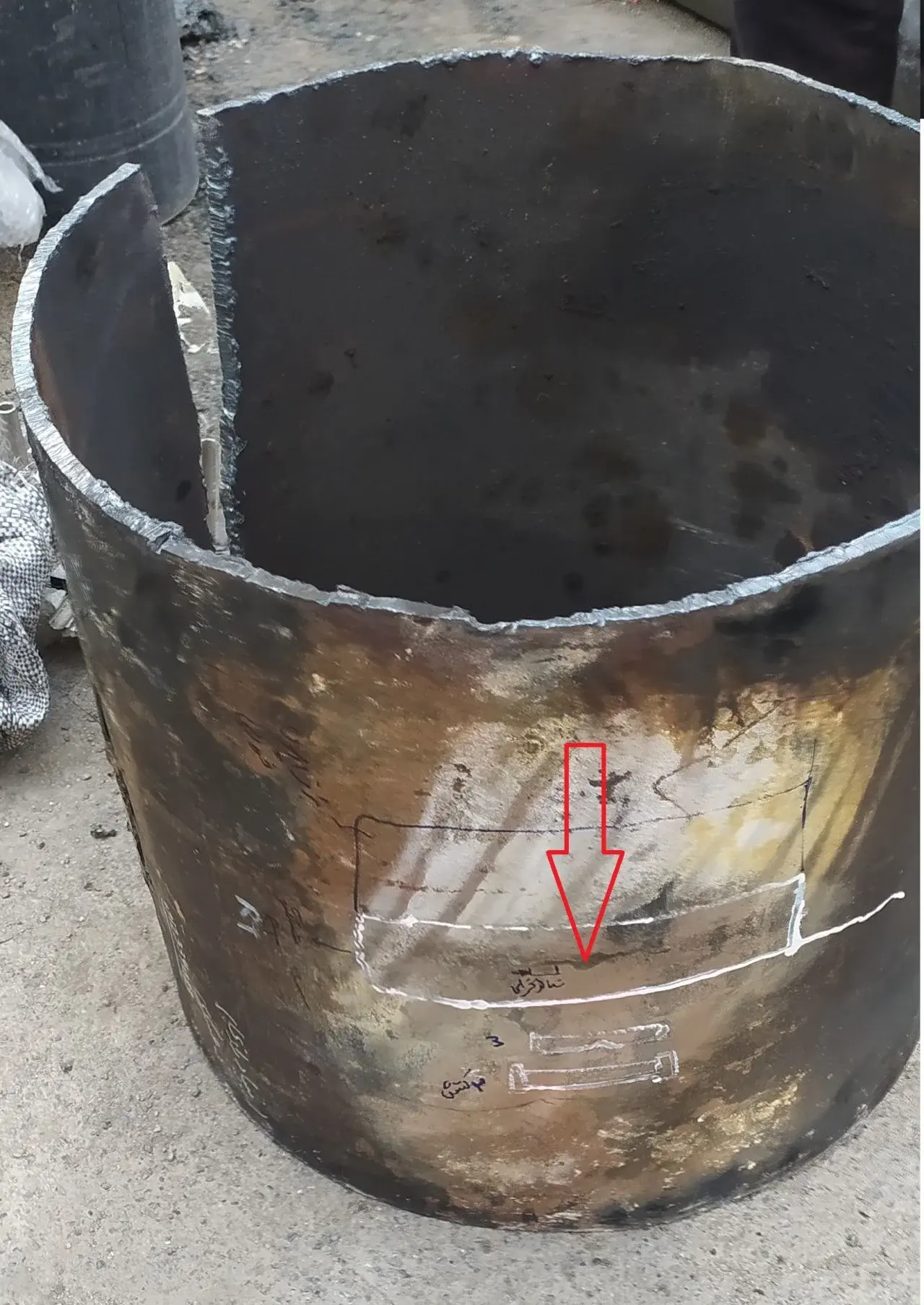 Gas Pipe Leakage