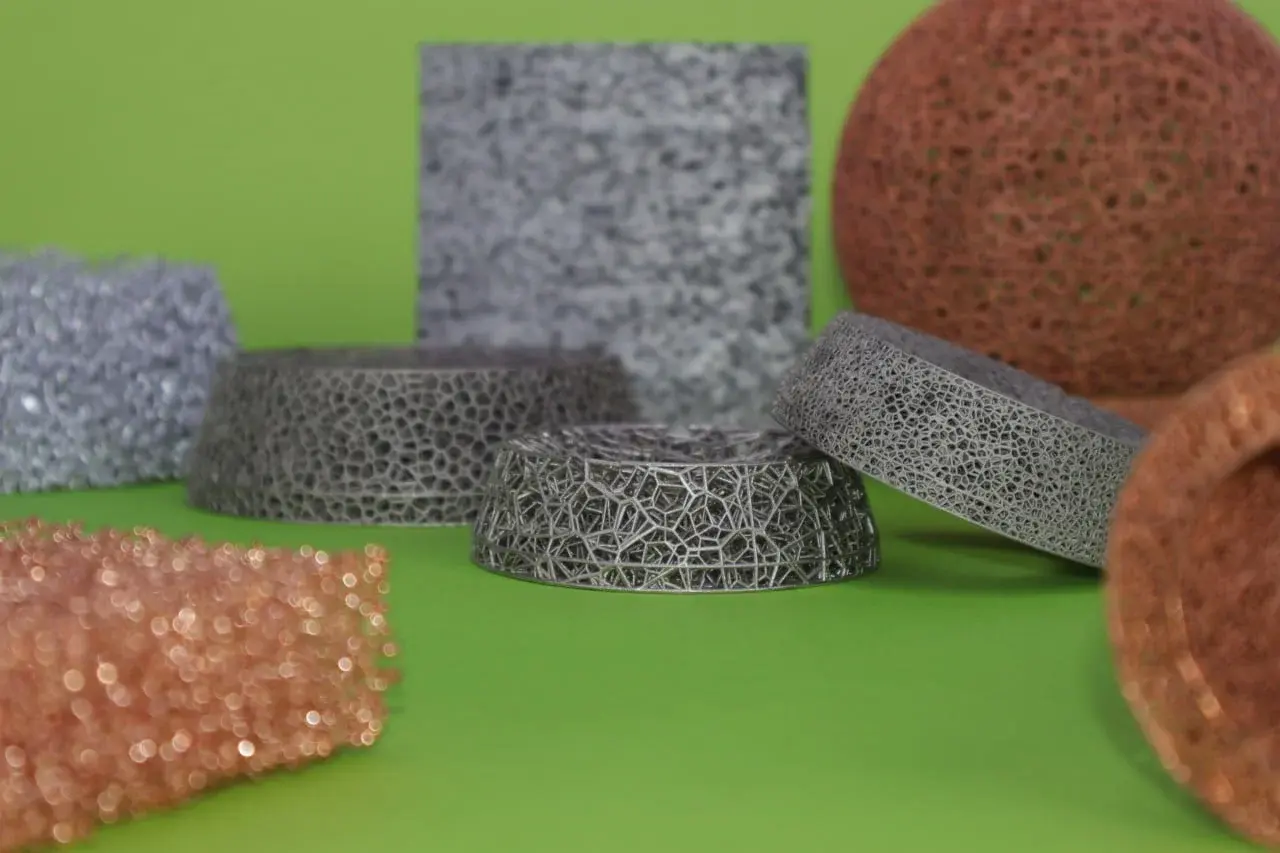Open-cell metal foam structure 2